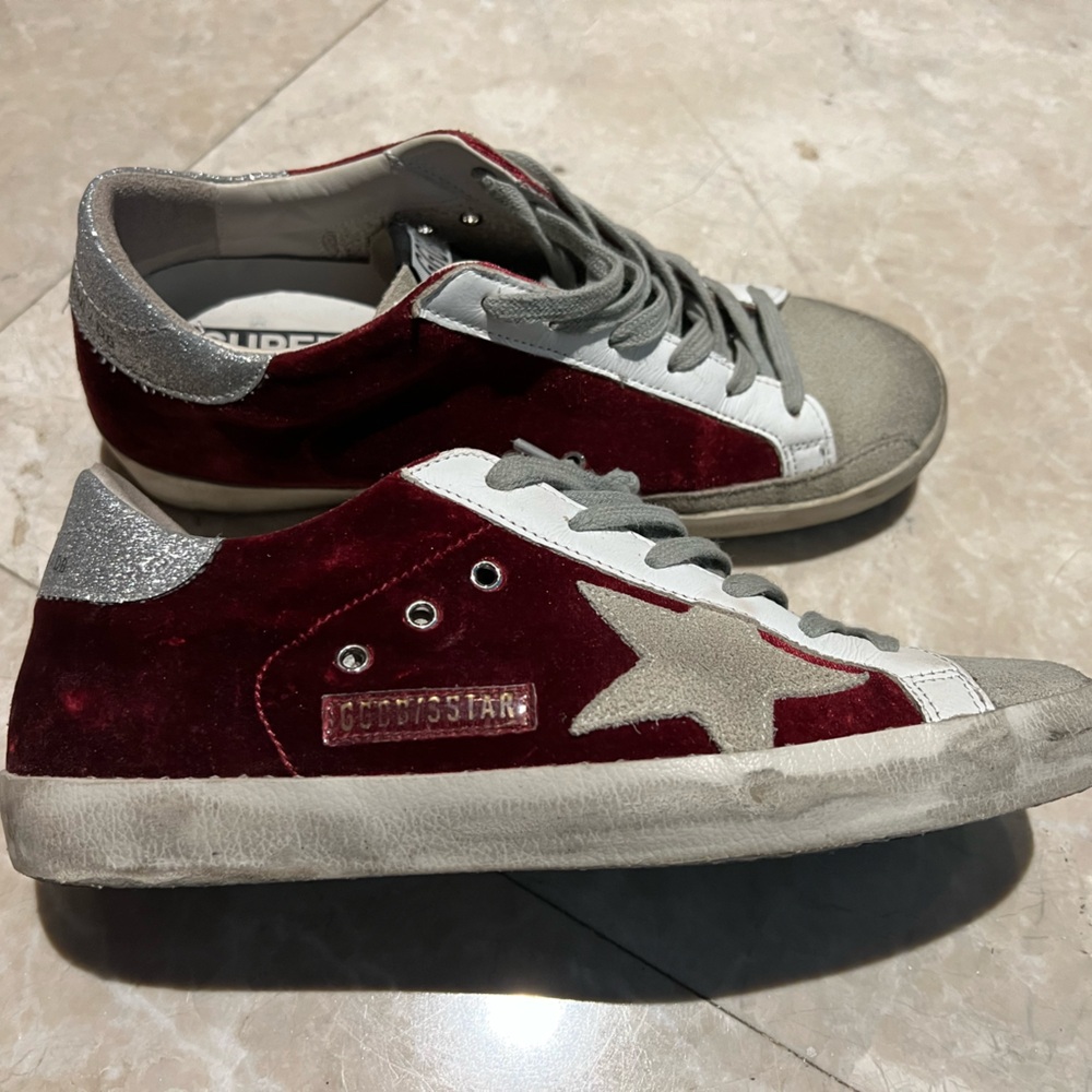 Golden Goose Super-Star velvet